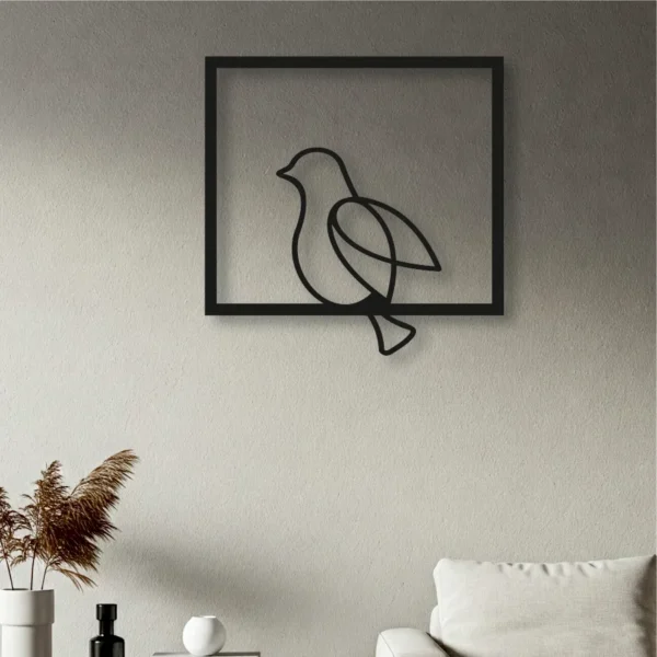 A Single Bird in the Frame
